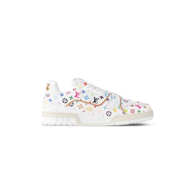 LOUIS VUITTON MURAKAMI LV X TM LV TRAINER 1AHEKD